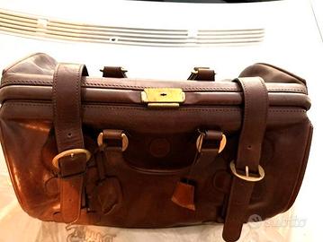 Borsa da Viaggio Vintage in Vero Cuoio