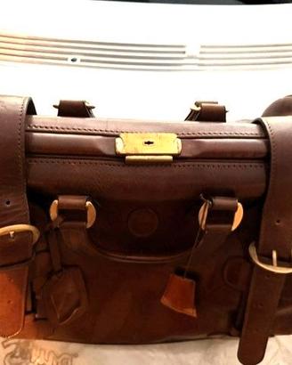Borsa da Viaggio Vintage in Vero Cuoio