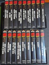 James Bond 007 Collection VHS con contenitori