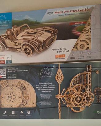 UGEARS Modelli Meccanici in Legno Nuovi – Aero Clo