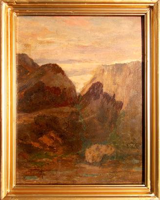 Angelo Costa - paesaggio montano
