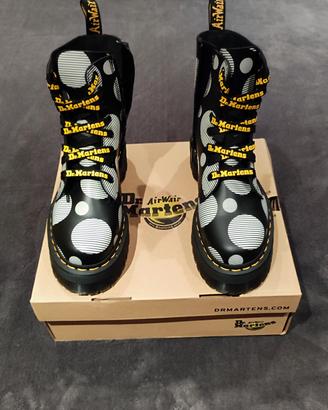 Stivaletti Dr. Martens jadon polka donna scarpe 38