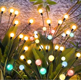 Luci Solari da Giardino  Pack 10 LED Impermeabili