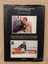 libro cartoline militari. "le cartoline delle brig