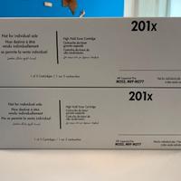 2 Toner hp nero originale 201x