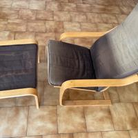 Sdraio con poggiapiedi