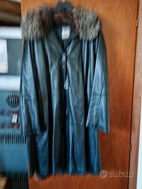 cappotto in vera pelle 
