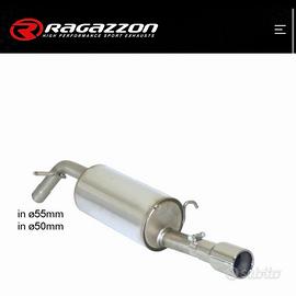 Scarico + Terminale Ragazzon Peugeot 208