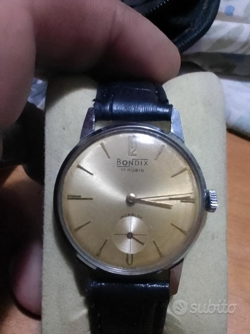 orologio vintage bondix anni 60 Abbigliamento e Accessori In