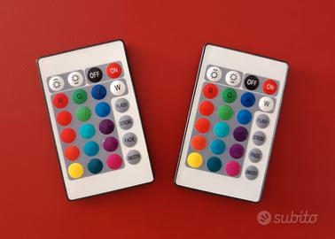 Coppia telecomandi RGB 24 tasti