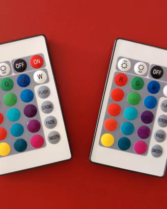 Coppia telecomandi RGB 24 tasti