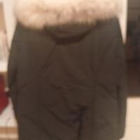 Giubbotto donna collo bianco volpe naturale