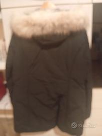 Giubbotto donna collo bianco volpe naturale