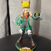 Katsuki Bakugo - figure in resina dipinta a mano
