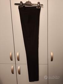 pantalone a sigaretta,nero elasticizzato 