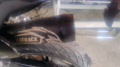 Marmitta katrace per 86 artigianale