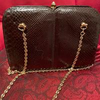 Borsa pochette donna (in serpente) vintage