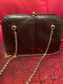 Borsa pochette donna (in serpente) vintage