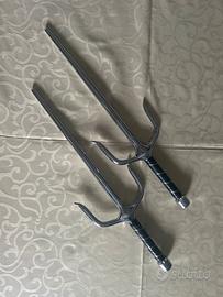 Coppia di sai giapponesi non affilati