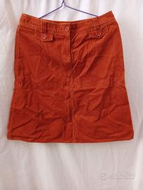 Gonna arancione marca H&M