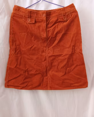 Gonna arancione marca H&M