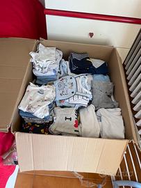 Scatola vestiti taglia 56 maschio - Tutto per i bambini In vendita a Bergamo