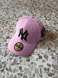 Cappello New York Taglia unica Rosa nuovo 