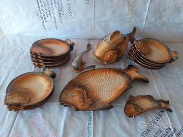 RB ceramiche: Esclusivo Servizio Vintage da pesce