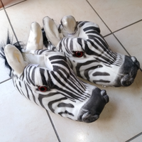 Pantofole zebra