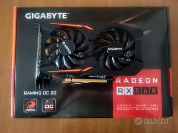 Scheda Video Gigabyte Radeon RX 560 2GB GDDR5