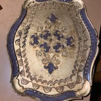 Vassoio in legno vintage made in italy