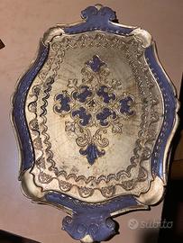 Vassoio in legno vintage made in italy