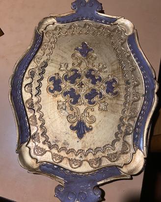 Vassoio in legno vintage made in italy