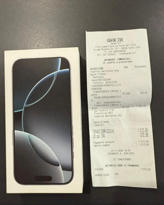 iPhone 16pro 256 gb come nuovo