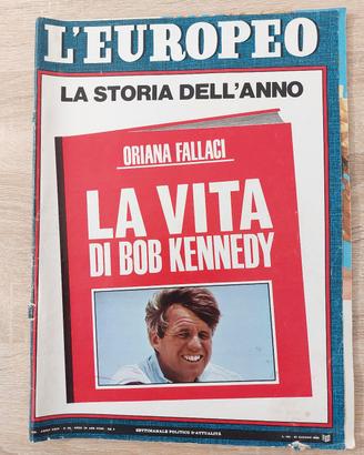 Rivista L'Europeo N. 26 (27 Giugno 1968)