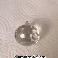 Pendente in cristallo per lampadario 4,5 cm