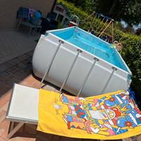 Piscina Bestway 400x200x100 con filtro a sabbia