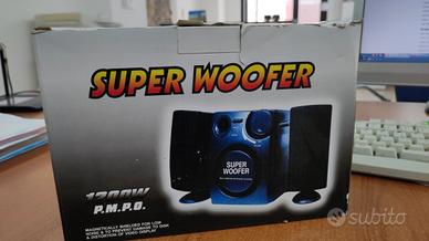 Super Woofer impianto stereo