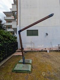 Struttura ombrellone a braccio - NO TELO