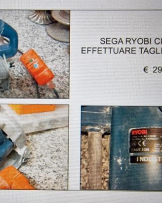 SEGA CIRCOLARE RYOBI ELETTRICA