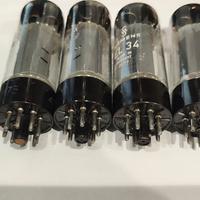 Quartetto mullard-philips EL34 NOS vintage rare
