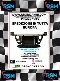 KIT RADIATORE OSSATURA CALANDRA RIVESTIMENTO FRONT