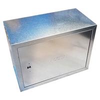 Cassonetto contenitore zincato per contatore acqua