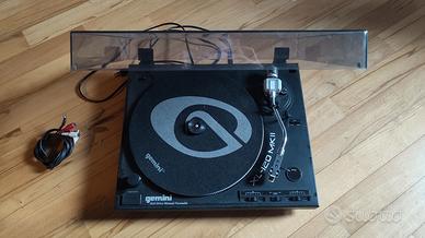 Gemini XL-120 MKII giradischi 33/45 + pitch