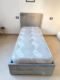 Letto singolo più materasso