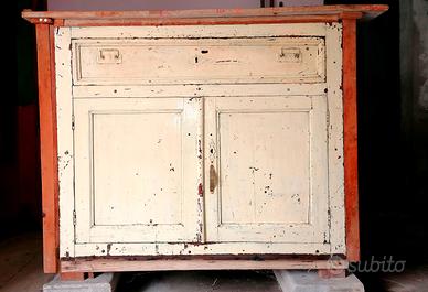 credenza legno anni '50