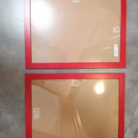 cornici Ikea rossa / azzurra