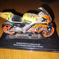 modellini moto gp Valentino rossi 
