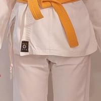 Kimono da karate con cinture