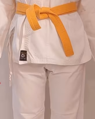 Kimono da karate con cinture
